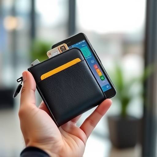 Una mano sosteniendo un monedero con billetes, representando el seguimiento de gastos